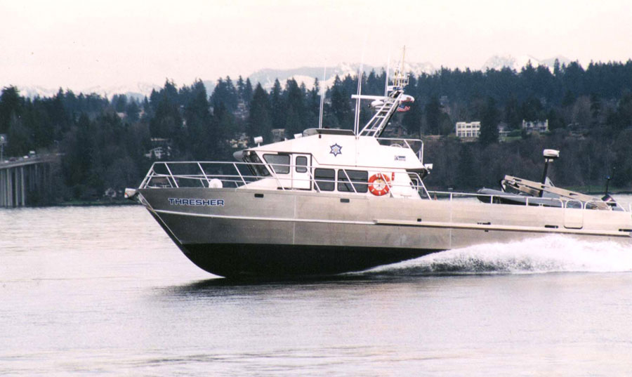 The CDFW Patrol Boat "Thresher"
