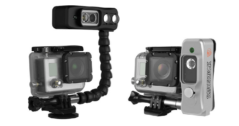 The new Sidekick light for GoPro. (Click to enlarge)