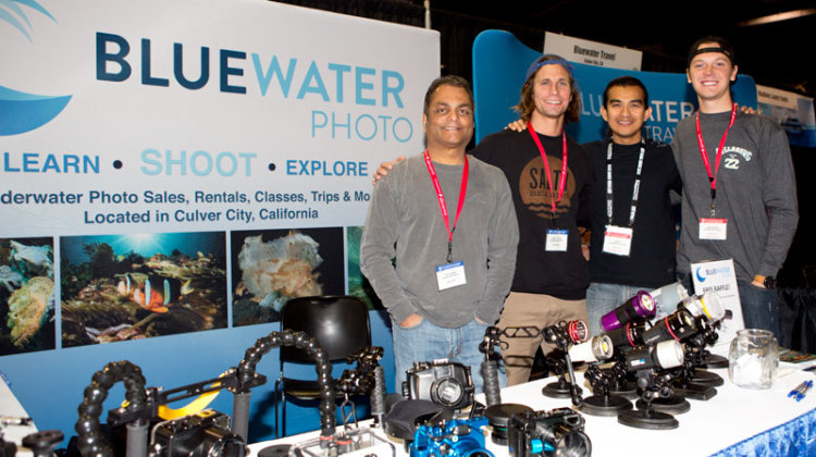 Bluewater Photo at Scuba show Chicago