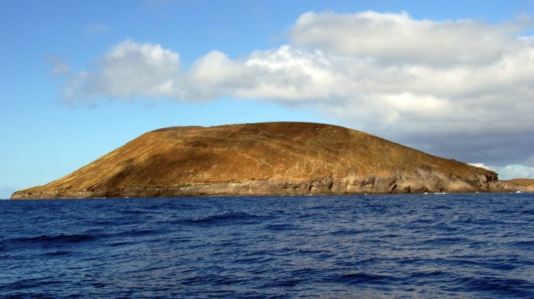 The forbidden island of Ni’ihau from the water