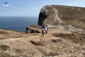 Hiking on Santa Cruz Island