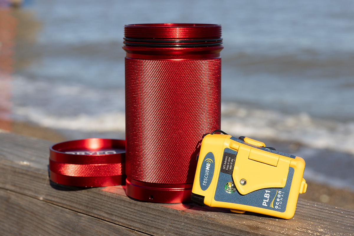 Keep Things Dry Underwater with DryFob Waterproof Containers